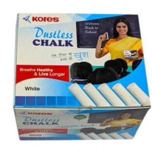 Dustless Chalk (White) - Pack of 50 - Monaf Stores