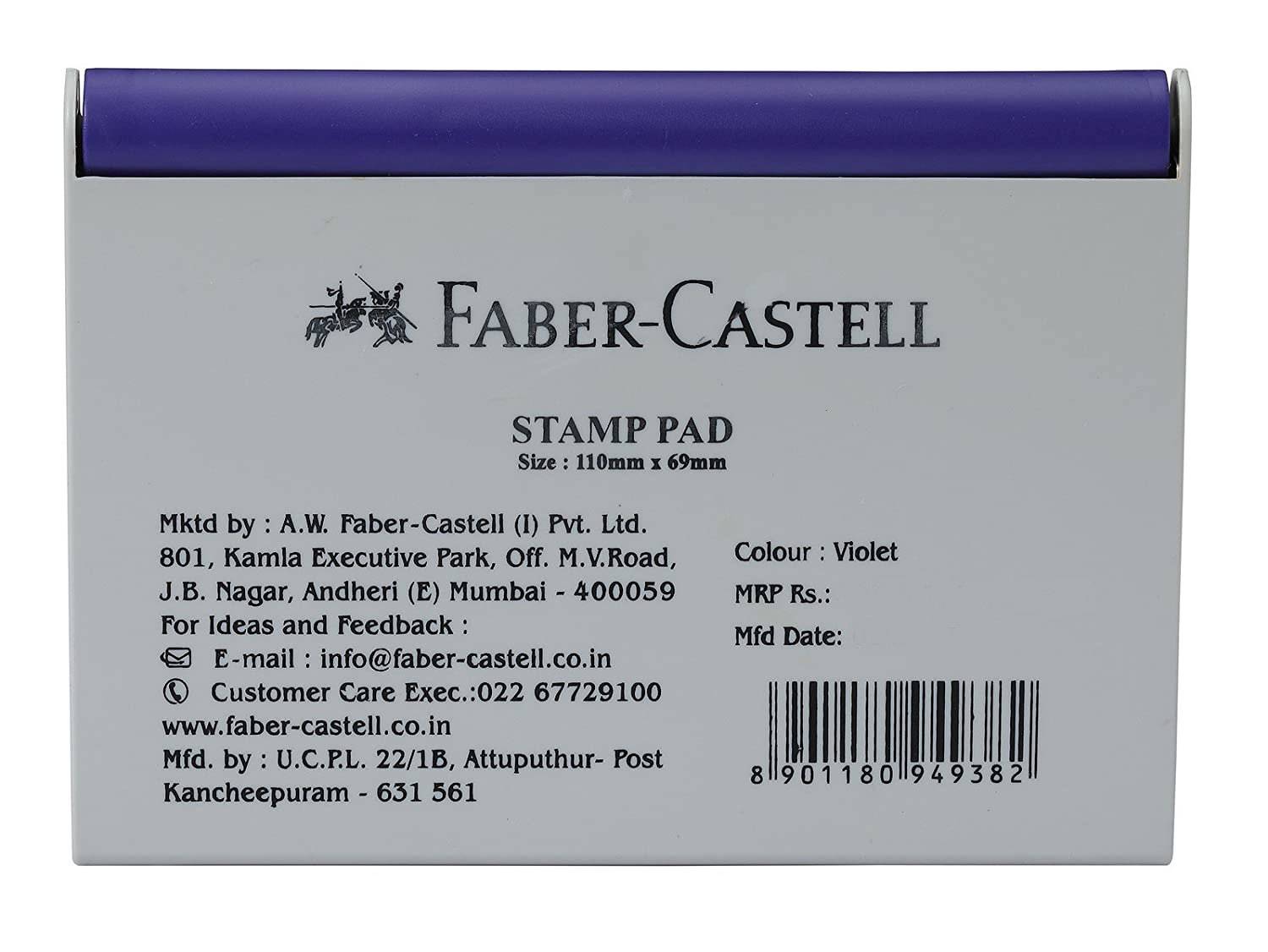 Faber-Castell Stamp Pad Medium - Black - Monaf Stores