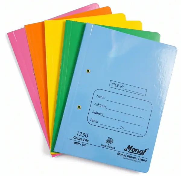 Monaf No. 1250 Laminated Cobra File - 535 GSM