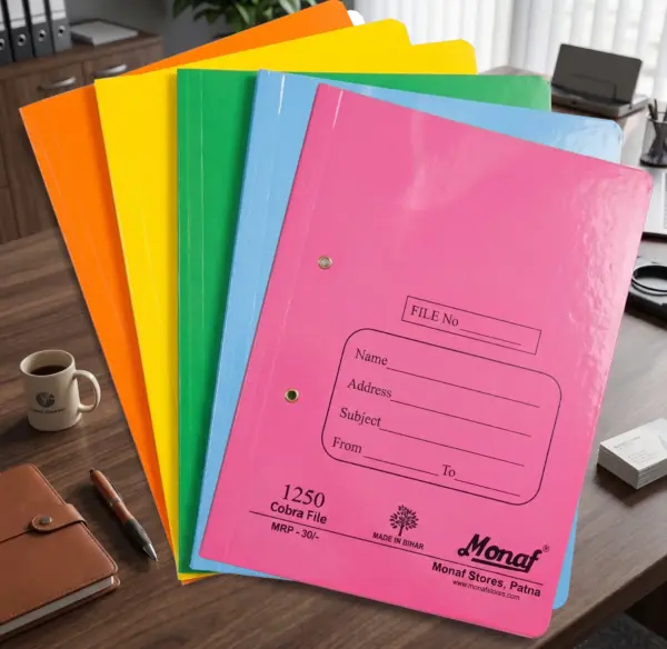 Monaf No. 1250 Laminated Cobra File - 535 GSM