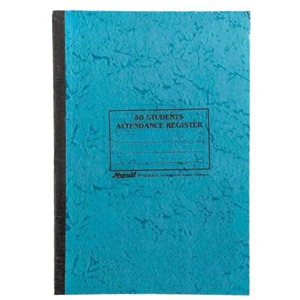Attendance_50_1_Cover Students Attendance Register - 50 students