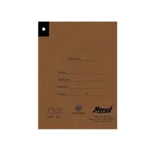 Monaf Excel Fly Leaf – Folder File (Record File) - 400 GSM