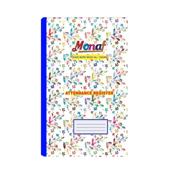 Monaf 1 Year General Purpose Attendance Register