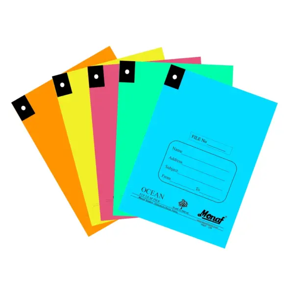 Monaf Ocean Fly Leaf – Folder File (Record File) - 465 GSM