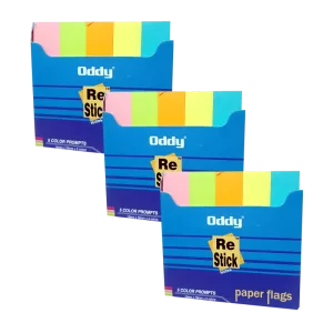 Oddy_Restick_12 Post it - 5-Colour