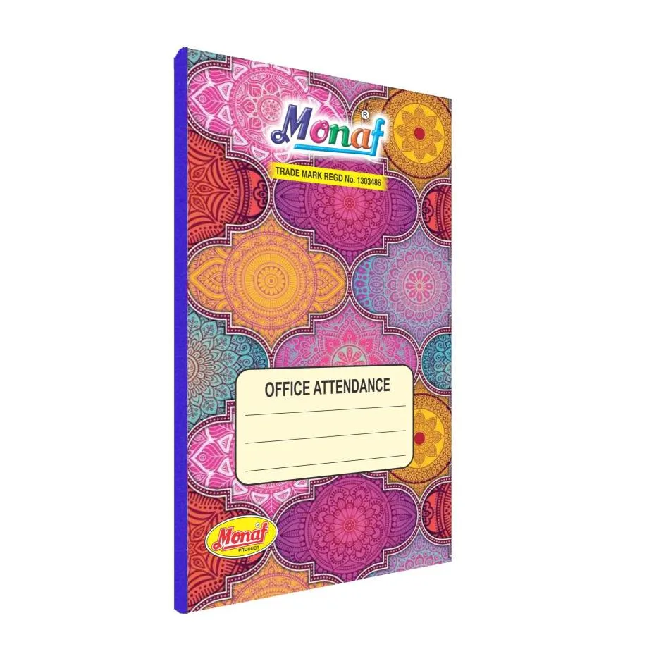 Monaf Office Attendance Register - Arrival Departure