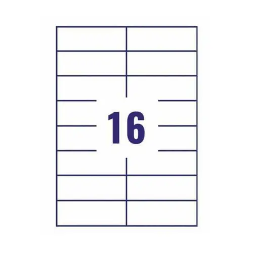 ST-16 A4 Self-Adhesive Labels (Pack of 100 sheets)