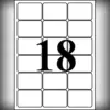 ST-18 A4 Self-Adhesive Labels (Pack of 100 sheets)