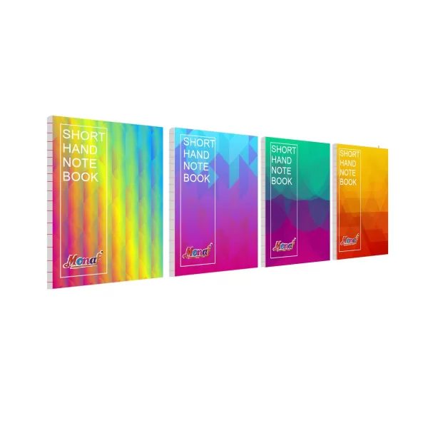 Monaf A5 Shorthand/Steno notebook - 14 cm x 22 cm