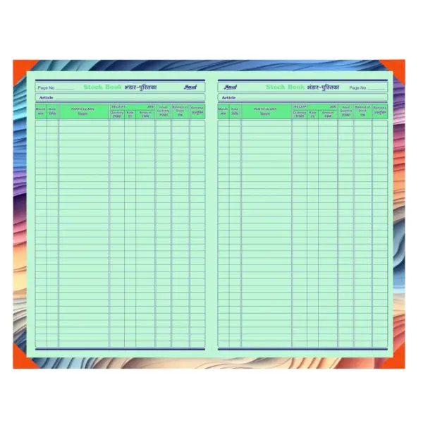 Monaf Stock Register