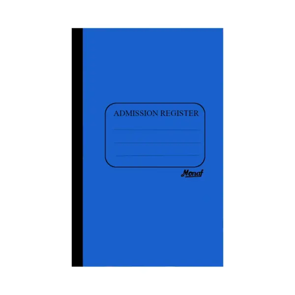 Admission Register Normal Size - एडमिशन रजिस्टर (प्रवेश पुस्तिका)