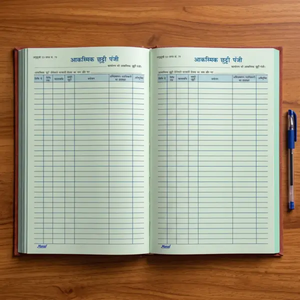 CL_Register_2026_2 Casual Leave CL Register- आकस्मिक छुट्टी पंजी - 72 page