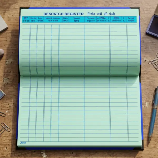 Monaf Letter Despatch Register
