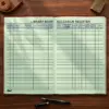 Monaf Library Book Accession Register - 288 pages