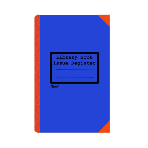 Monaf Library Book Issue Register - 4 Q - 288 pages