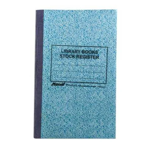 Library Books Stock Register - 288 pages