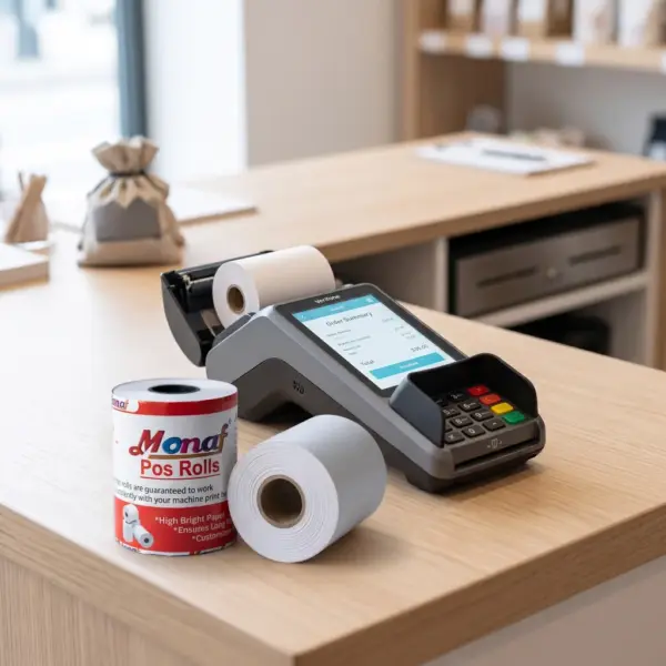 POS Roll Thermal Paper - 5725 - Monaf (Carton of 200 pcs)