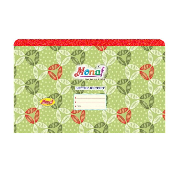 Monaf Letter Receipt Register - 1 Quire