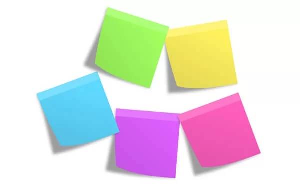 Post it, Restick and Labels