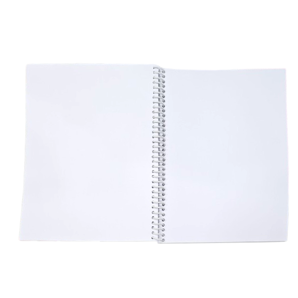 Spiral_Copy (2) Monaf A4 Spiral Notebook - Unruled (Plain)