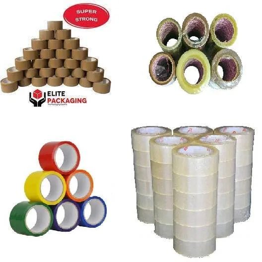 Transparent Tape - 50 metre - 24mm (1 Inch) - 44 Micron