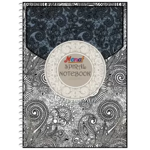 Monaf Spiral Notebook - A5 - 40 sheets
