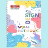 Monaf Spiral Notebook - A5 - 40 sheets