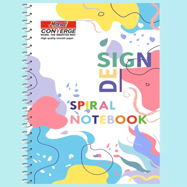 Monaf Spiral Notebook - A5 - 40 sheets