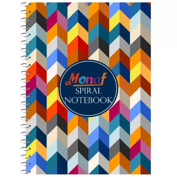 Monaf Spiral Notebook - A5 - 40 sheets