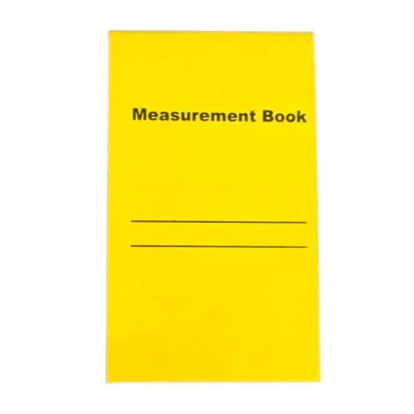 Measurement Book M.B. - मेज़रमेंट बुक - Soft Bound
