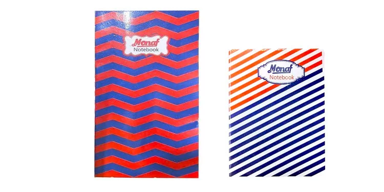 Monaf Small Pocket Size Kut Notebook - 64  Pages
