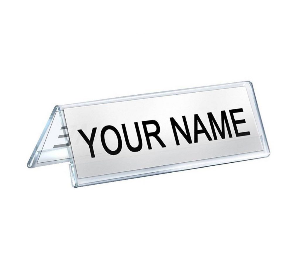 Name Plate Holder - Monaf Stores