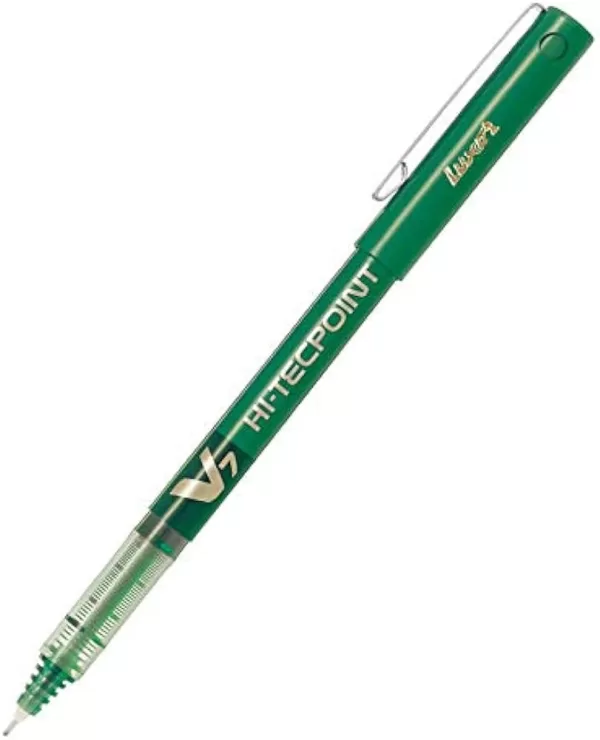Pilot_V7_Green Pilot Pen V5/V7