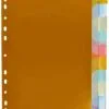 File Separator/Divider (Set of 10) A4 - Multi-Color