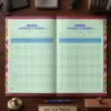 Student_Ledger_2026_2 Monaf Student's Ledger | Bill register | Fee Collection Register | DC (Big) Size | स्टूडेंट लेजर