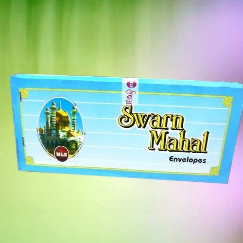 Brown (Khaki) Envelopes Swarn Mahal (Box of 250 pcs)
