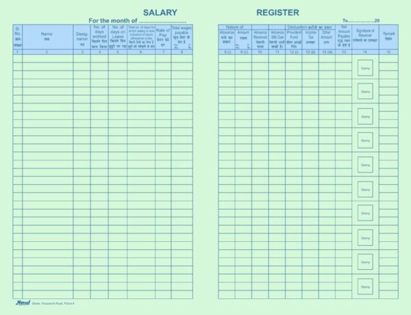 Monaf Salary Register - 2q - 144 pages