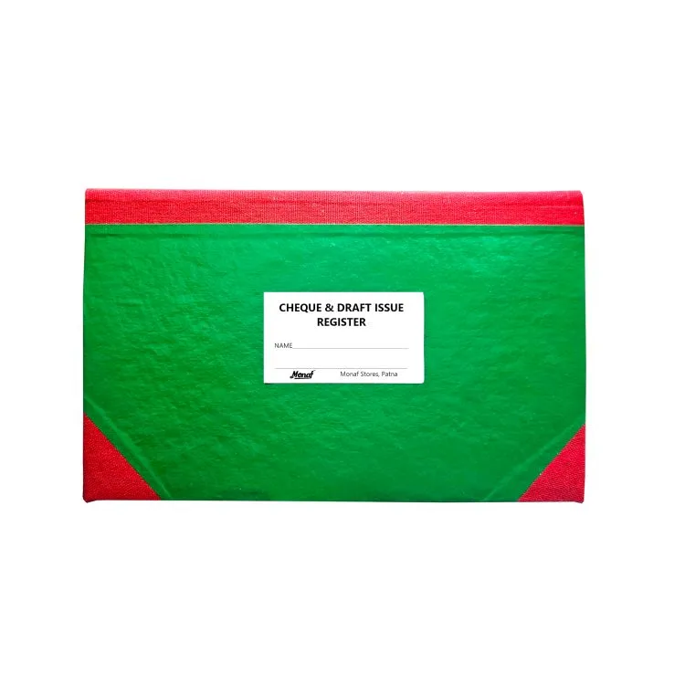 Cheque_Draft_2 Monaf Cheque and Draft Issue Register - 144 pages