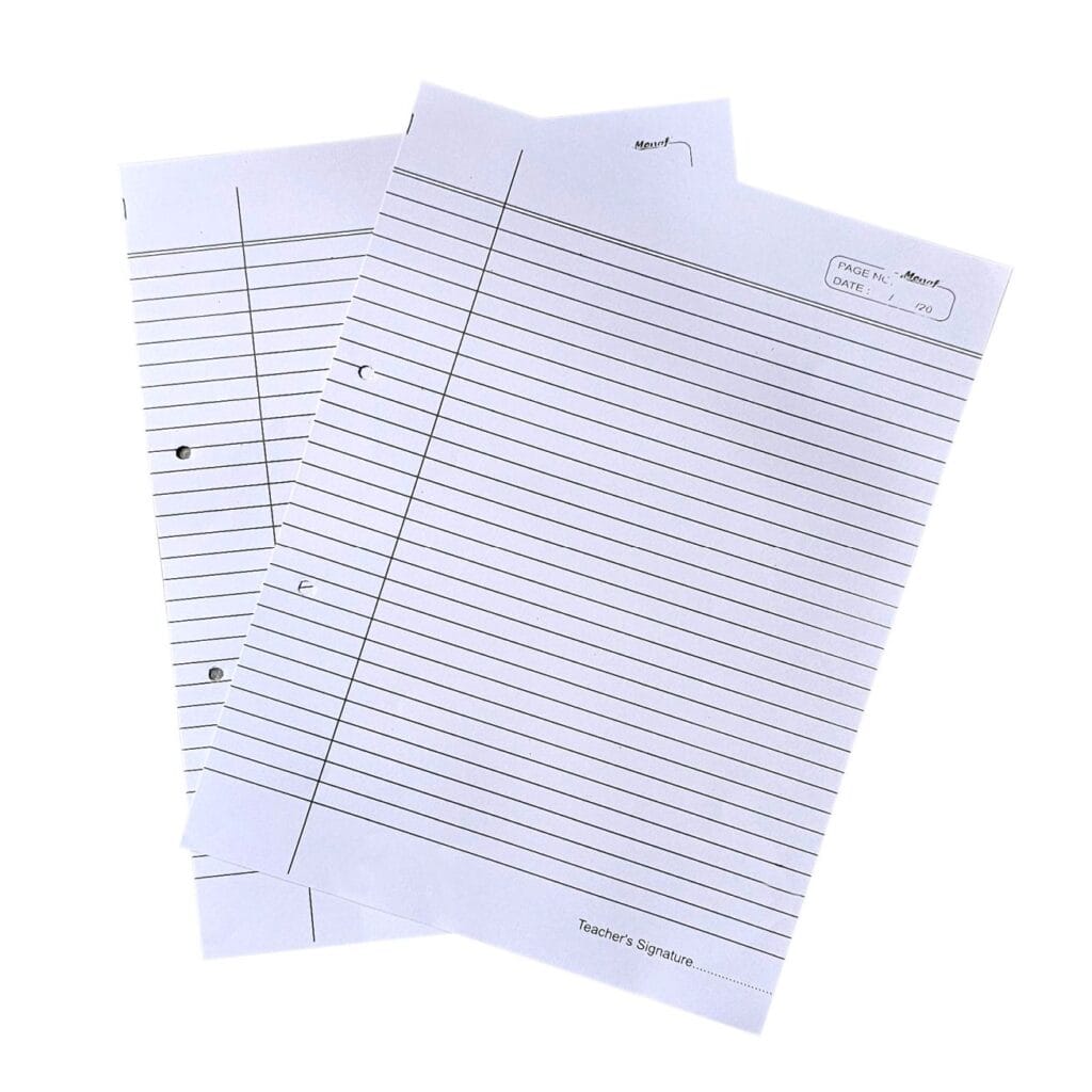 Project File Sheets Paper 120 GSM Project Papers / Project Sheets for Assignments, Projects Both ...