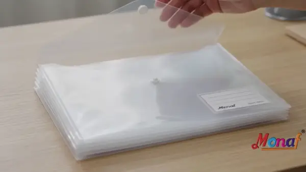 Monaf My Clear Bag - Thick quality 180 Microns