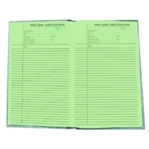 Inspection_Book_1 Inspection Register/निरीक्षण पुस्तिका/जांच पंजी - 72 pages