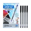 Doms Fine Point Trio-Matic + Ball Point Pen Box Pack | Light Weight Sleek Body | Low-Viscosity Ink For Smudge Free, Fine & Smooth Writing | Pack of 20 Pens