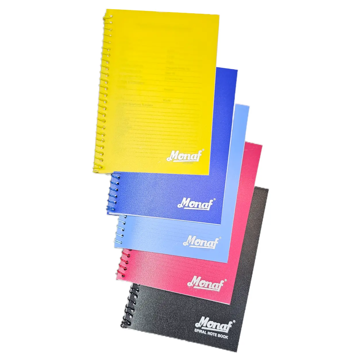 1x8_Spiral_Monaf (6) Conference Pad No. 8 Writing Pad - 20 sheets - Ruled
