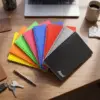 1x8_Spiral_PVC_2026_1 Monaf Spiral Notebook - A5 - 40 sheets - 80 pages - PVC Cover