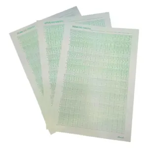 Semilog Graph Sheets Pack of 100 Pcs