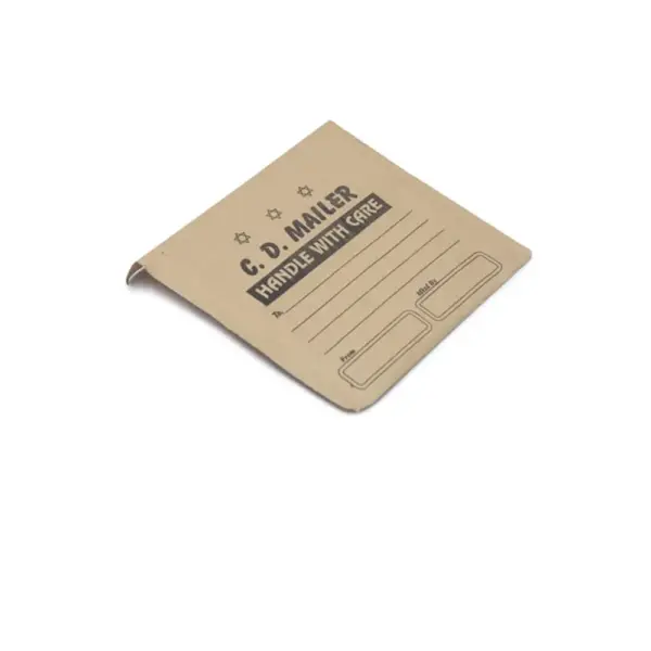 10 Pieces of CD/DVD Mailer/Bubble Envelopes (6.5x6.5 Inches, Brown)