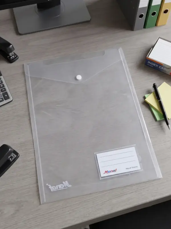 Monaf My Clear Bag - Thick quality 180 Microns