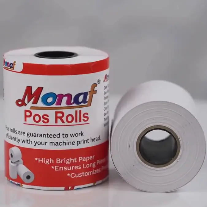 POS Roll Thermal Paper - 5725 - Monaf (Carton of 200 pcs)