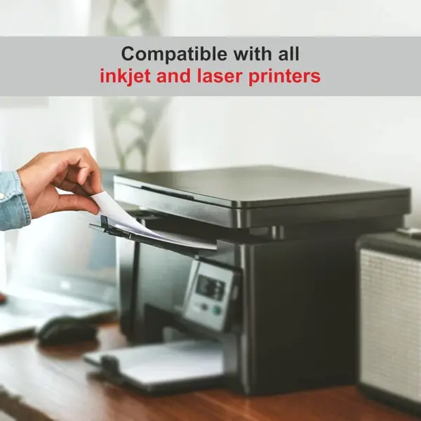 Label A4 Self-Adhesive Labels (Pack of 100 sheets)