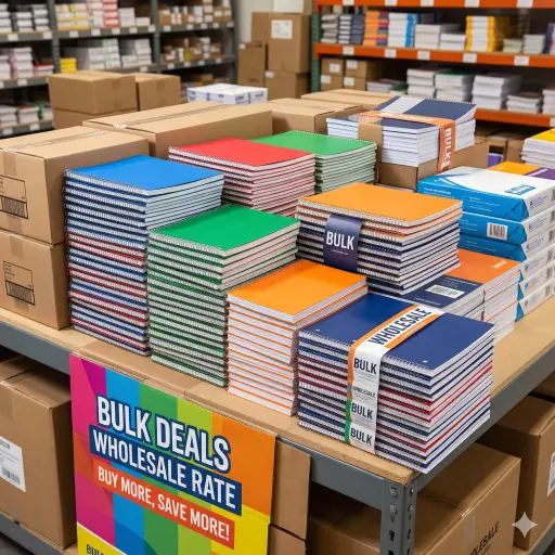 Bulk deals — wholesale rate on registers and notebooks